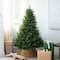 6ft. Pre-Lit Edmonton Fir Artificial Christmas Tree, Color Changing LED Lights
